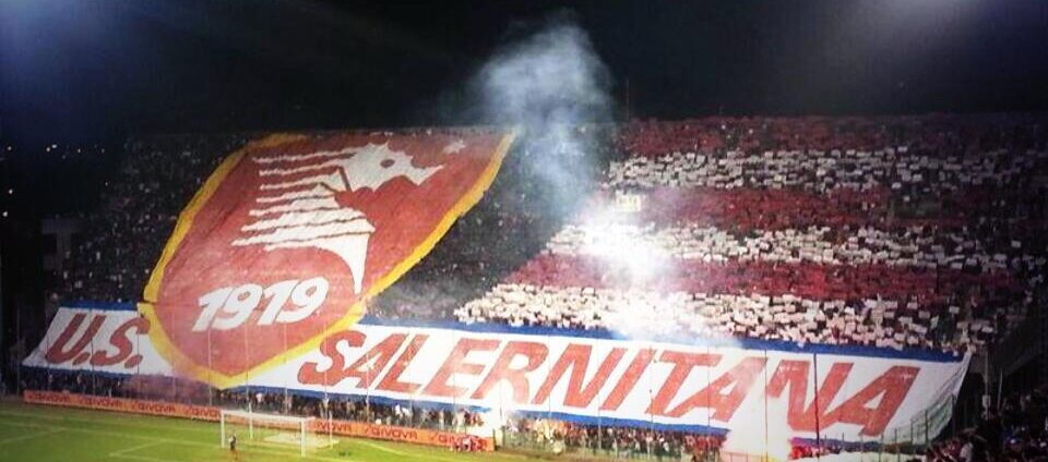 salernitana lecce coreografia precedenti