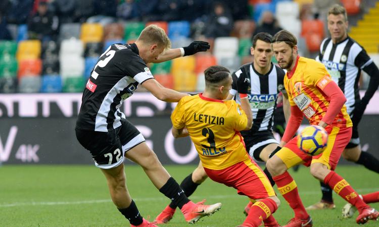 udinese benevento