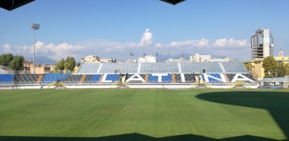 stadio latina, turris, avellino, salernitana