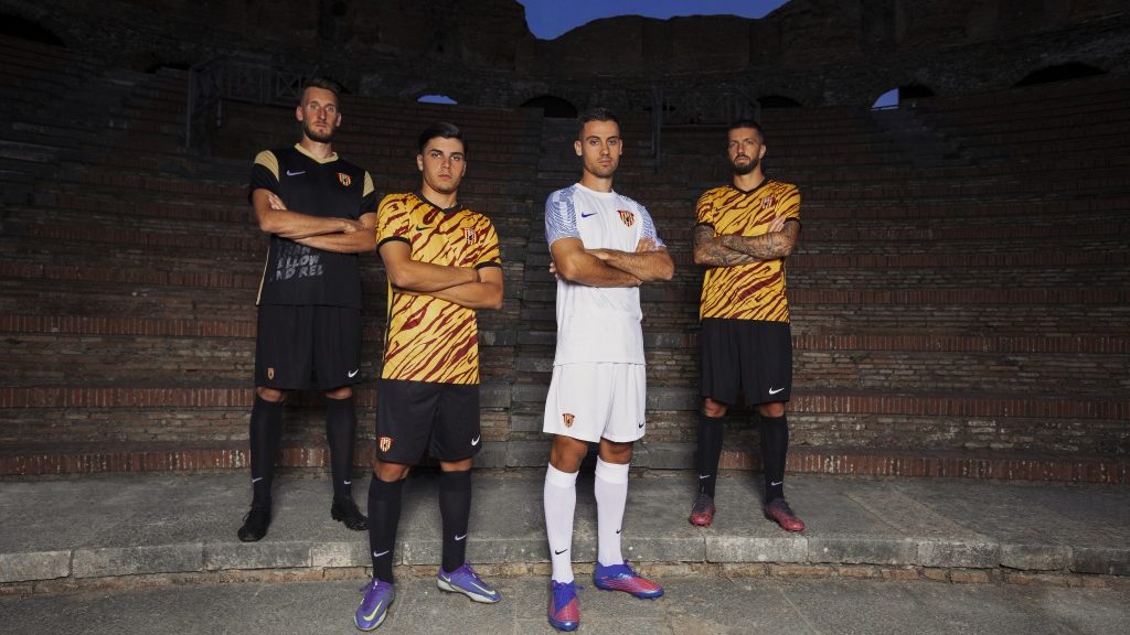 benevento nuove maglie