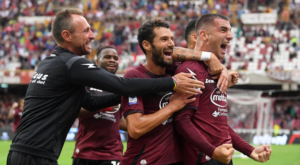 candreva, bonazzoli salernitana