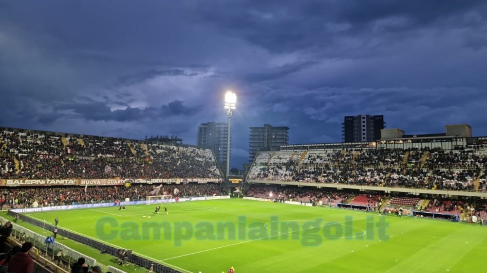 salernitana napoli stadio arechi