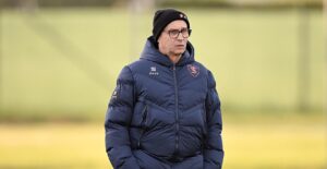 Salernitana, Marino: “Sono sicuro che reagiremo. Non possiamo farci condizionare dal 2-0”
